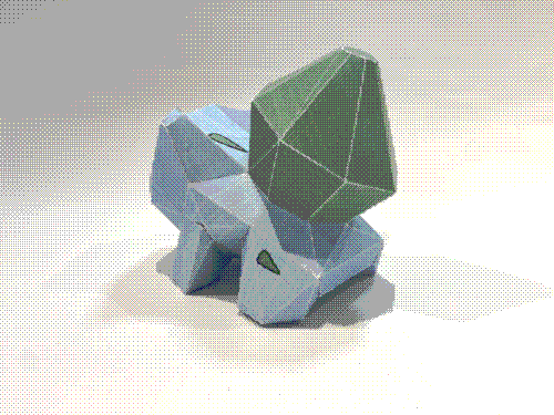 Bulbasaur back facing